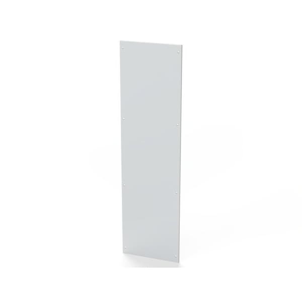 End Plate, 78.48 in. H x 21-3/4 in. W x 3/4 in. L, Carbon Steel
